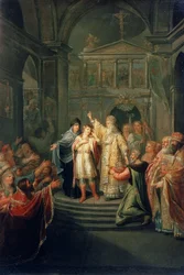 The Election of the Tsar Michael Romanov (1596-1676) on March 14th 1613, 1798-1800